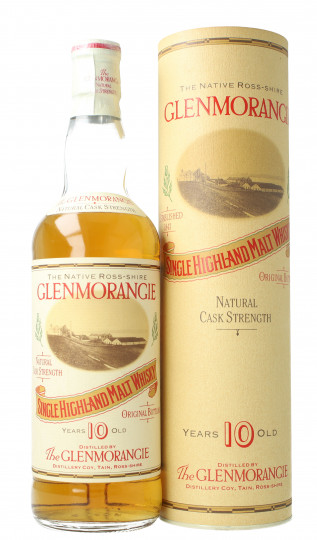 Glenmorangie Highland  Scotch Whisky 10 Years old 1980 70cl 60% OB  - Natural Cask Strength