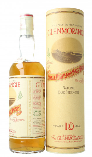 Glenmorangie Highland  Scotch Whisky 10 Years old 1980 70cl 60% OB  - Natural Cask Strength