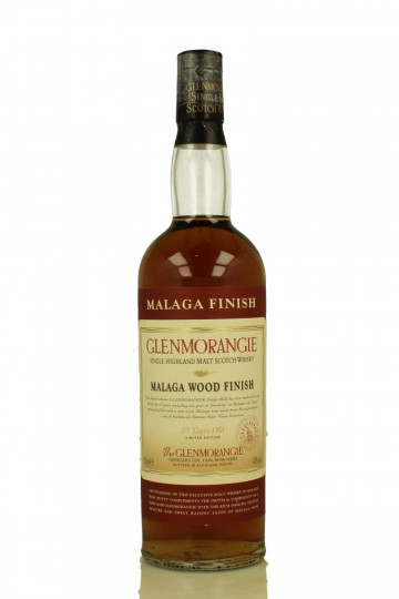 Glenmorangie Highland  Scotch Whisky 25 Year Old 70cl 40% OB-Malaga Wood  Finish