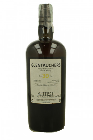 Glentauchers  Speyside  Scotch Whisky 30 Years Old 1981 2011 70cl 58.5% The Artist By LMDW