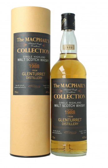 Glenturret Highland  Scotch Whisky 1988 70cl 40% Gordon MacPhail  -Collection