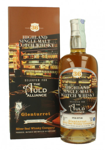 Glenturret Highland  Scotch Whisky 36yo 1977 2014 70cl 46.8% Silver Seal for Auld Alliance