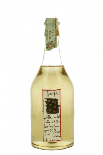 GRAPPA LEVI SERAFINO Neive 70cl 50% OB  - Handwritten label