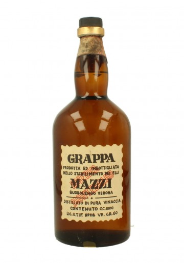 GRAPPA RISERVA  MAZZI 1984 100  CL 40 % OLD BOTTLE  