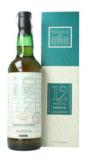 Haddock Loch lomond Highland Scotch Whisky 12 years Old 2005 70cl 56.8% Wilson & Morgan  - Peated