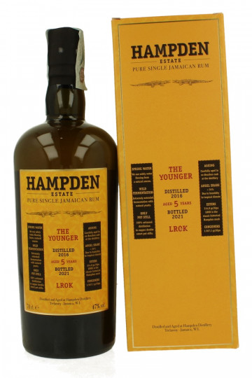 HAMPDEN ESTATE LROK 5yo 2016 2021 70cl 47% - Velier