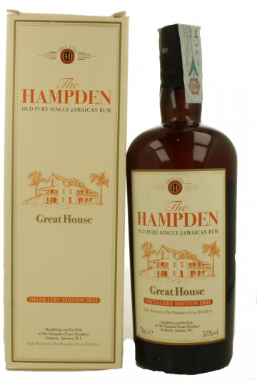 Hampden Jamaica Rum Great House 2021 70cl 55 % OB-Velier
