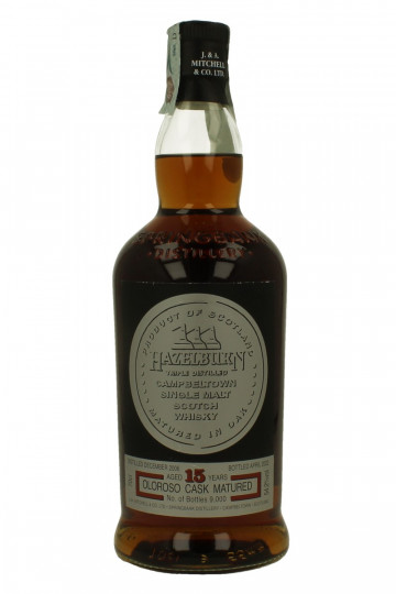 HAZELBURN 15 years old 2022 70cl 54.2%