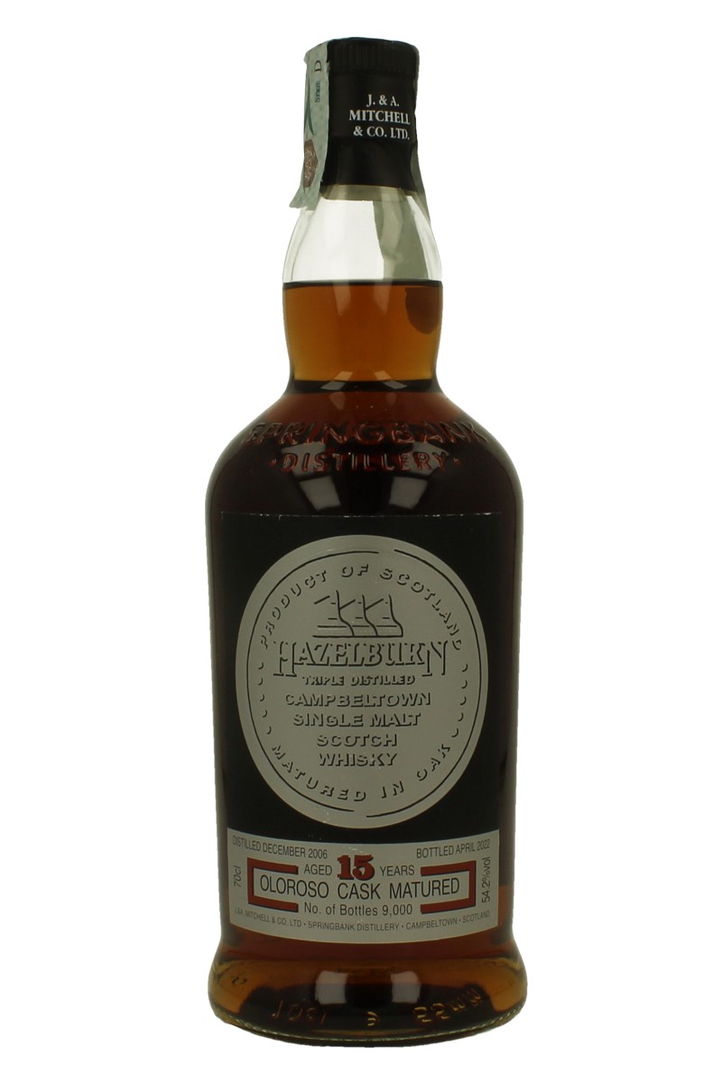 HAZELBURN 15 years old 2022 70cl 54.2% - Products - Whisky Antique ...