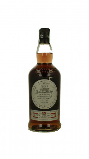 HAZELBURN 15 years old 70cl 54.2% OLOROSO cask  matured