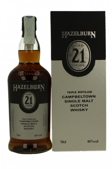 HAZELBURN 21 years old 2022 70cl 46%