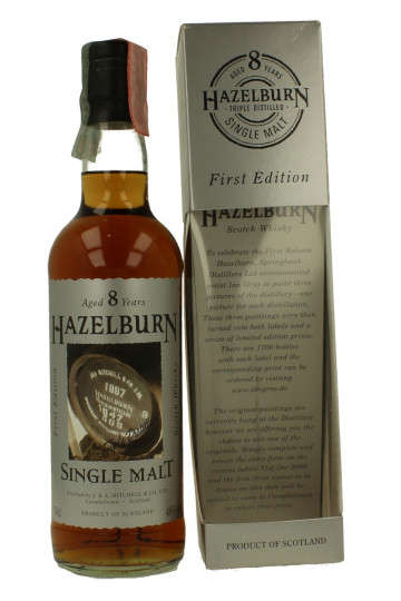 HAZELBURN 8 years old Bot.2005 46% OB - First Edition 'Barrel'