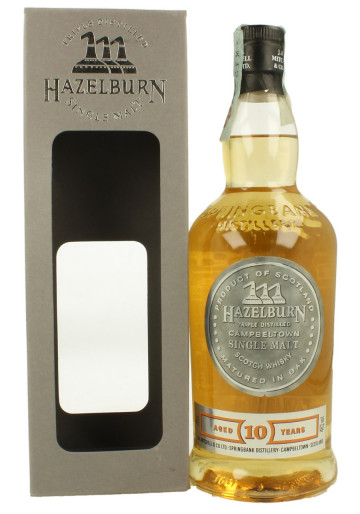 Hazelburn Springbank CampbelTown  Scotch whisky 10 years Old 70cl 46% OB