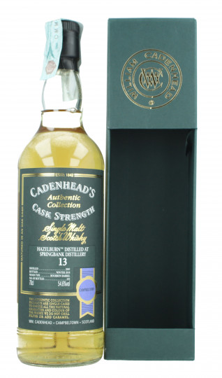 Hazelburn Springbank CampbelTown  Scotch whisky 13 years old 2005 2018 70cl 54.6% Cadenhead's - Authentic Collection