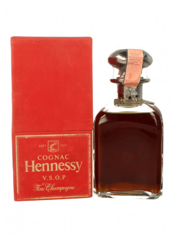 HENNESSY DECANTER  VSOP 75CL 40% VERY OLD BOTTLE