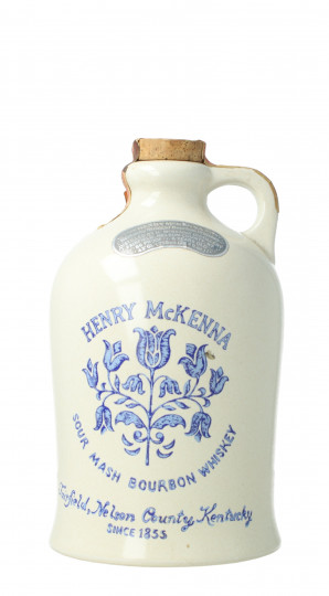 Henry MCKenna  Kentucky Straight Bourbon Whiskey 6 Year Old 75cl 43% OB- Ceramic decanter