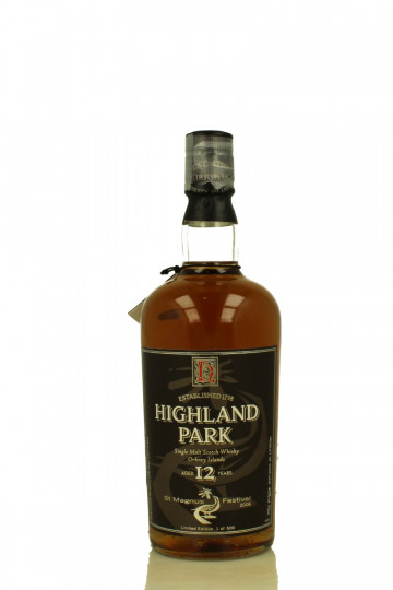 Highland Park Island   Scotch Whisky 12 Year Old 70cl 40% OB-Magnus Festival 2006