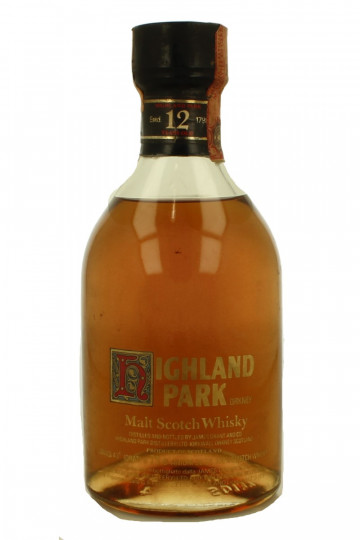 Highland Park Island Scotch Whisky 12 Years Old - Bot.70's-80's 75cl 43% OB  -