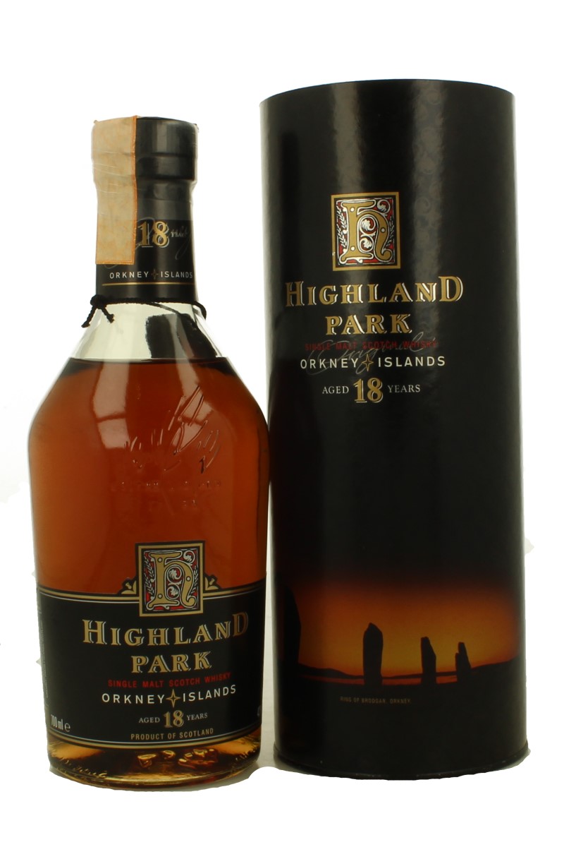 Highland Park Island Scotch Whisky 18 Years Old 1990 circa 70cl 43% OB ...