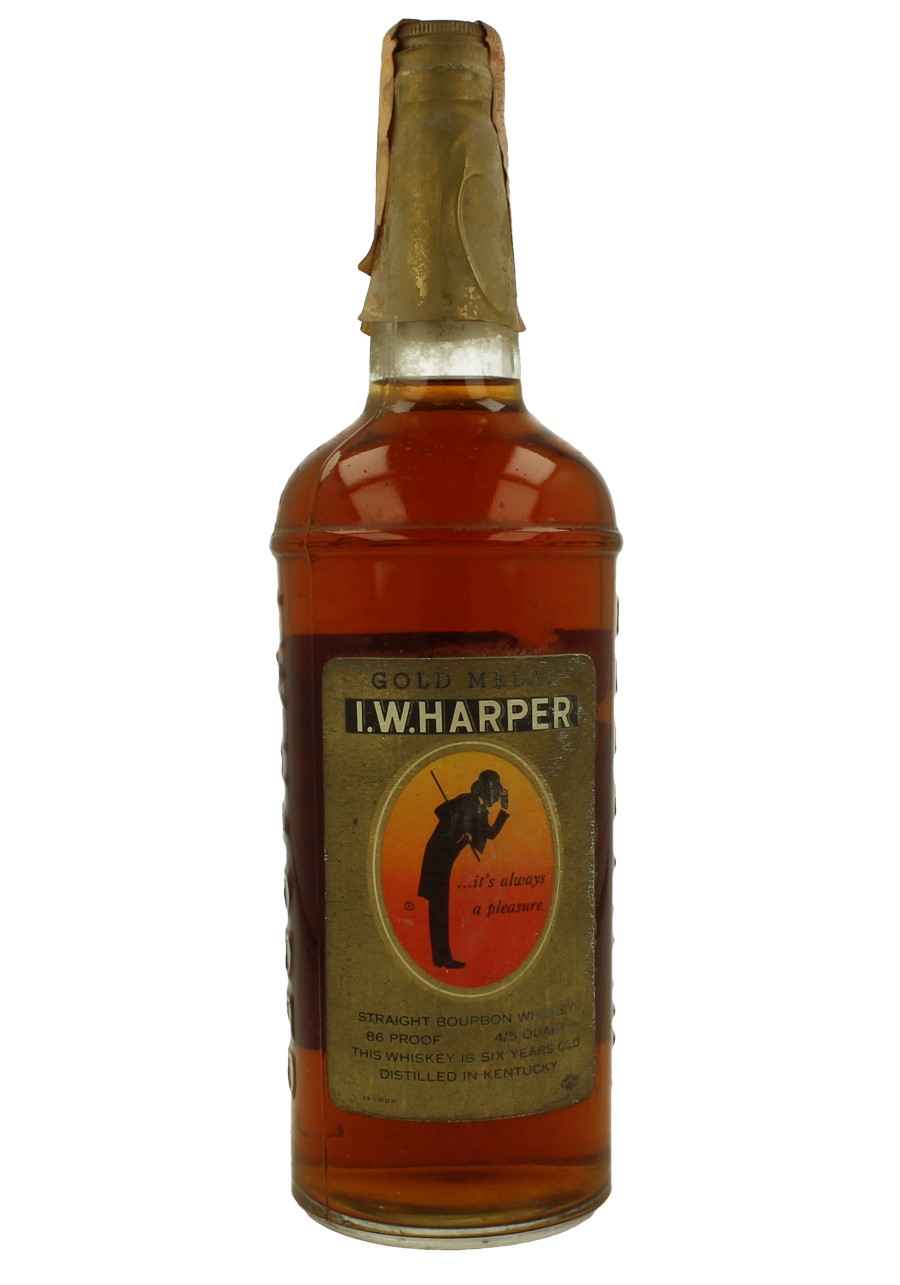 I.W. Harper Gold Medal Kentucky Straight Bourbon Whiskey 75cl 86