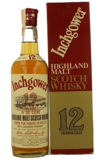 Inchgower Highland   Scotch Whisky 12 Years Old - Bot. in The 70's 75cl 40% OB-Ghirlanda Import