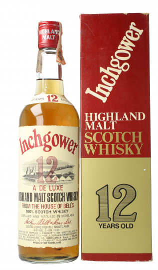 Inchgower Highland   Scotch Whisky 12 Years Old - Bot. in The 70's 75cl 40% OB-Ghirlanda Import