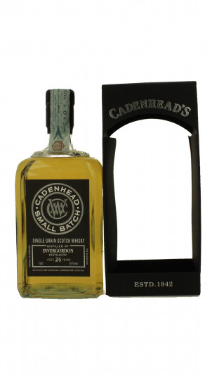 INVERGORDON 24 years old 1991 2015 70cl 51% Cadenhead's - Small Batch