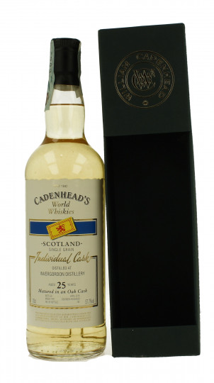 INVERGORDON 25 Years old bottled 2016 70cl 57.7% Cadenhead's - World Whiskies