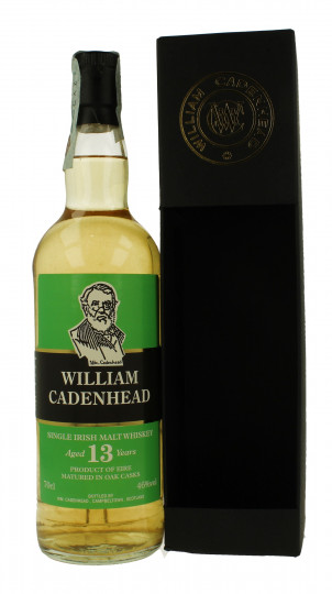 IRISH 13 years old 70cl 46% Cadenhead's -