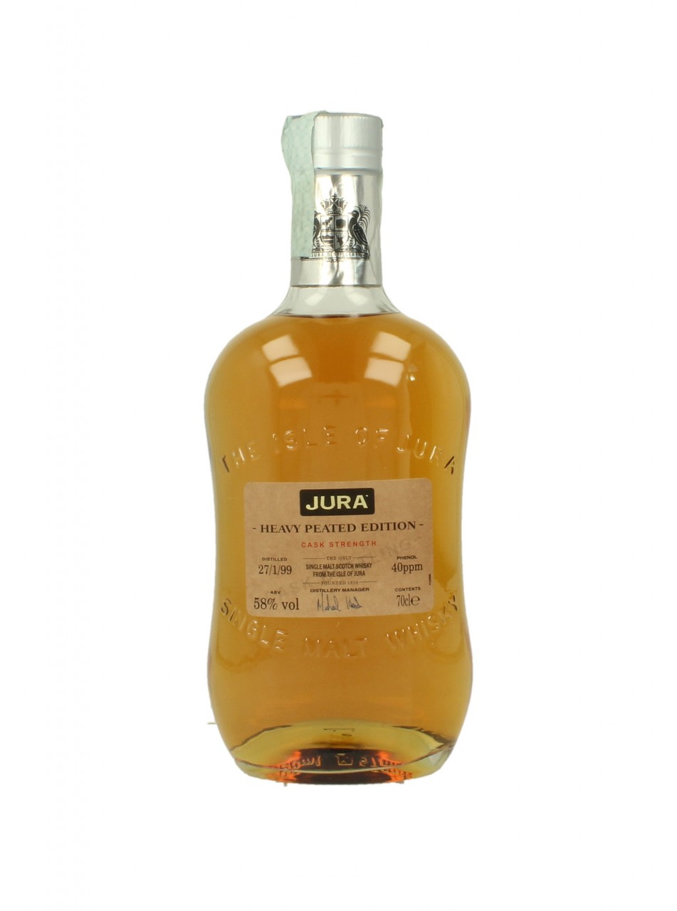 Isle Of Jura 1999 70cl 58 Ob Heavily Peated Products - 