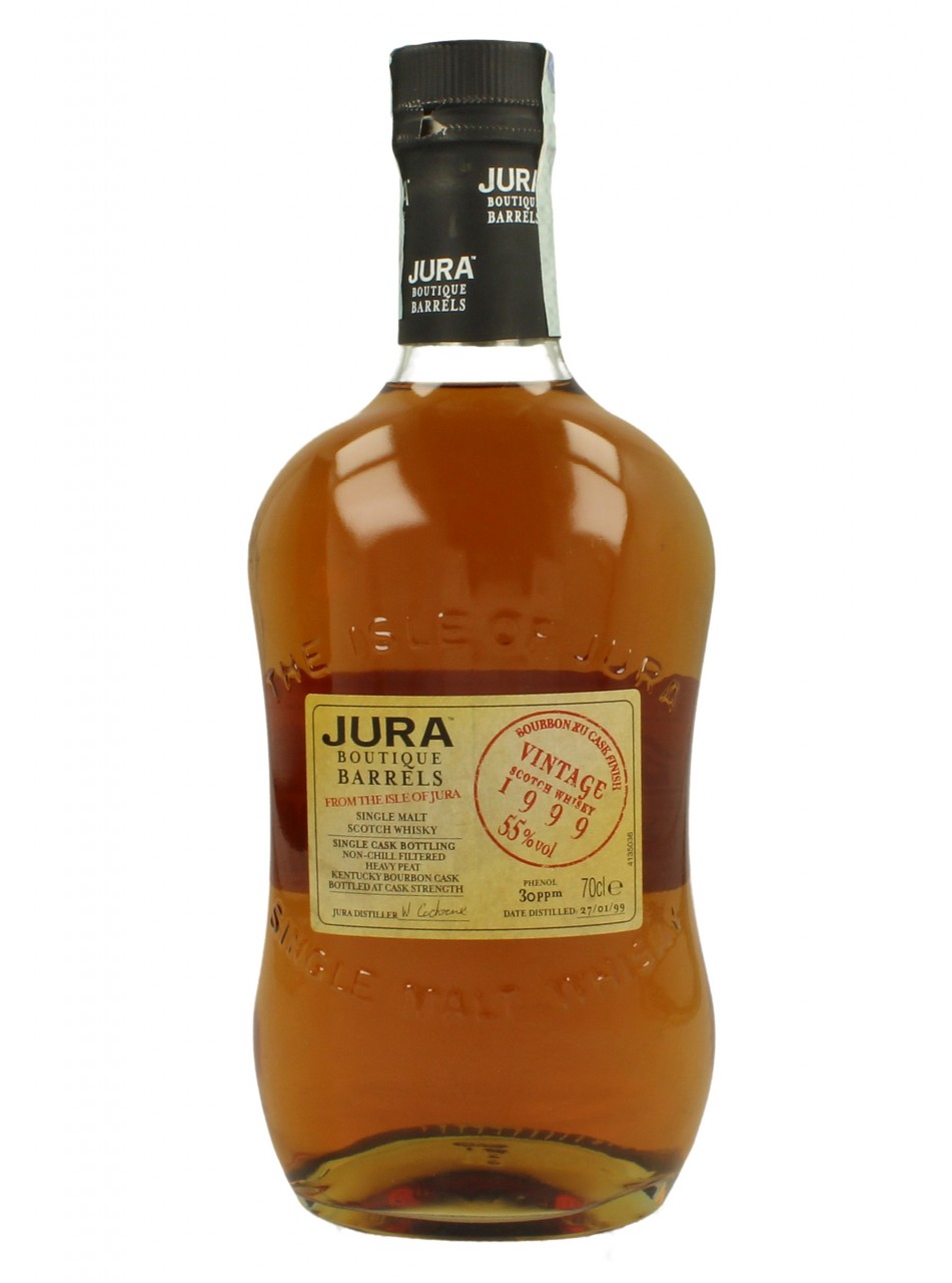 Isle Of Jura Boutique Barrels 1999 70 Cl 55 Heavy Peated - 