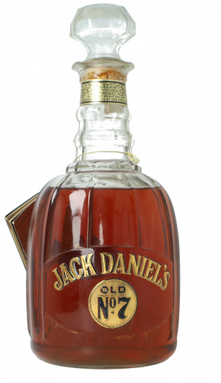 JACK DANIEL'S OLD No. 7 Half gallon 90 proof Maxwell House Bottle Closer broken