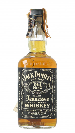 JACK DANIEL'S  Tennessee Whiskey Black Label Bottled 1990 circa 70cl 45% OB