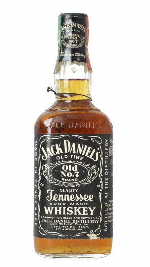 JACK DANIEL'S  Tennessee Whiskey Black Label Bottled 1990 early 2000 70cl 45% OB