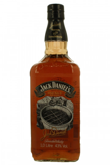 JACK DANIEL'S  Tennessee Whiskey Decanter 100cl 43% OB- Scenes from Lynchburg n.9