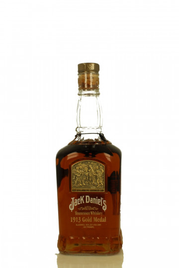 JACK DANIEL'S  Tennessee Whiskey Decanter 1913 Gold Medal Bottled 2006 1 Litre 45% OB-