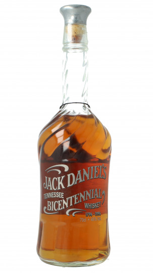 JACK DANIEL'S  Tennessee Whiskey Decanter Bicentennial 70cl 45% OB- 1796-1996