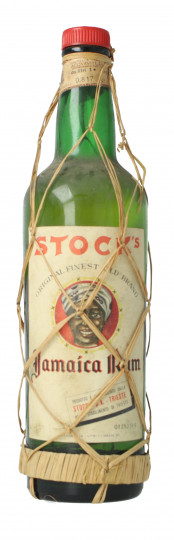 JAMAICA RUM Stock Trieste Bottled 1950-1960  circa 1 litre 50% OB