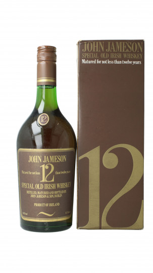 Jameson  Irish  Whiskey Bottled around 1960-1970 75cl 86 Proof OB