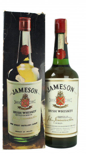 Jameson Irish Whisky 12 Years old - Bot.70's-80's 75cl 43% OB-