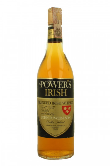 JOHN POWER Irish Whiskey Bot 60/70's 75cl 43% OB-Giovinetti import