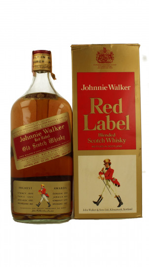 Johnnie Walker Red Label  Scotch Whisky - Bot.70's-80's 2 Litres 40% Magnum