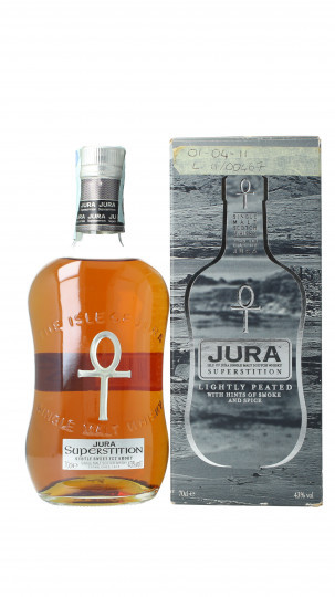 Jura Island  Scotch Whisky 70cl 43% OB- Superstition