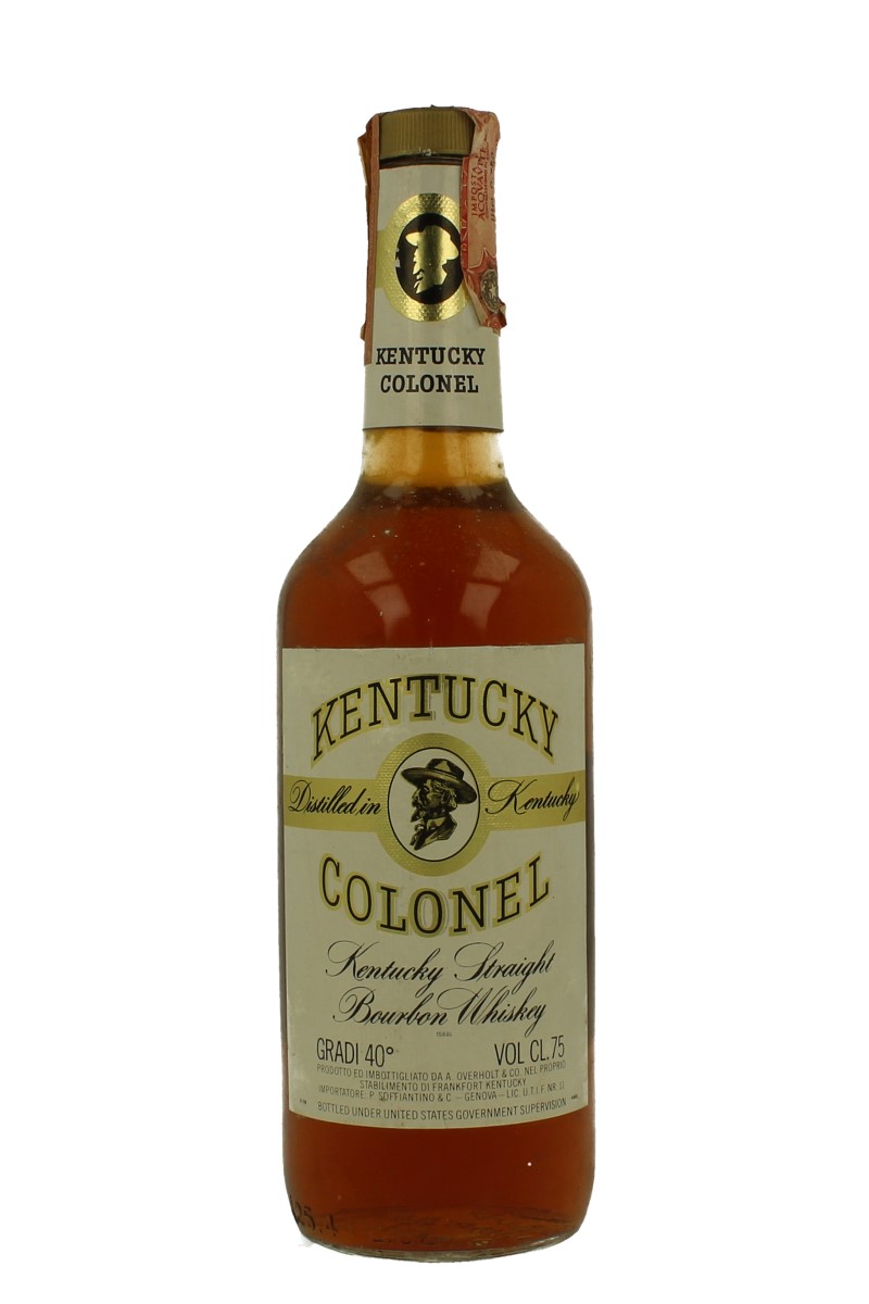 Kentucky Colonel Straight Bourbon Whiskey Bot In The S Cl Products Whisky Antique