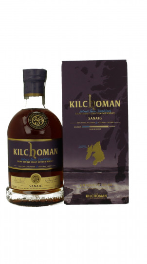 KILCHOMAN 70cl 46% SANAIG BOURBON AND SHERRY CASK INFLUENCE