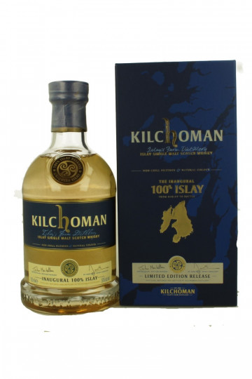 Kilchoman Islay 100 % Islay Scotch Whisky 70cl 50% OB  -Inaugural release
