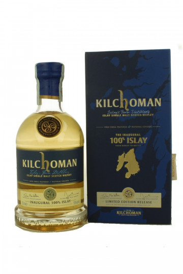 Kilchoman Islay 100 % Islay Scotch Whisky 70cl 50% OB  -Inaugural release