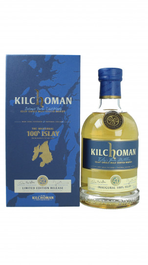 Kilchoman Islay 100 % Islay Scotch Whisky 70cl 50% OB  -Inaugural release