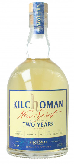 Kilchoman Islay Islay Scotch Whisky 2 Year Old 70cl 61.3% OB  -New Spriits