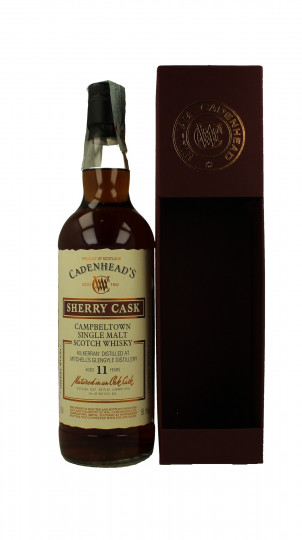 KILKERRAN 11 years old 2007 2018 70cl 58.1% Cadenhead's - SHERRY CASK